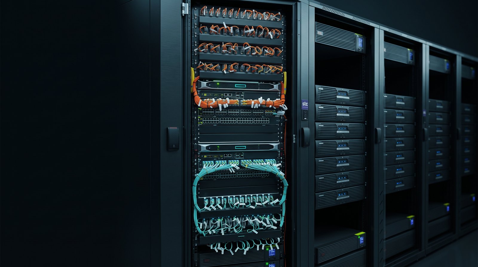 Enterprise server and network racks